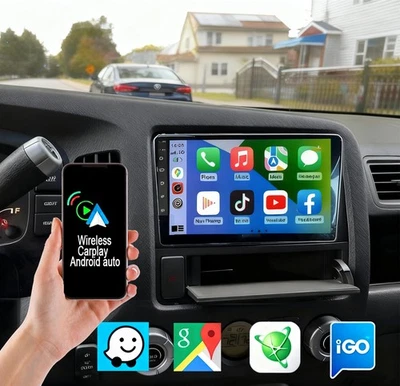 Radio estéreo 2+64G para Honda Ridgeline Apple Carplay 2006-2014 Android 15 navegación Foto 1 de 4