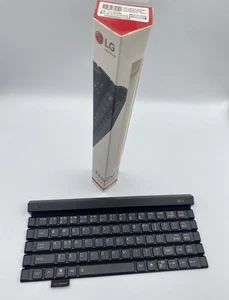 LG Rolly Roll Up Keyboard Portable Wireless Bluetooth Docking iOS Android Window - Picture 1 of 13