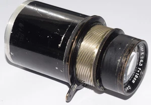 Carl Zeiss Jena Brass Tele Tessar K  18cm 180mm  f/6.3 Lens w/Focusing Screw 39 - Picture 1 of 3