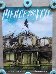 Pierce the Veil Poster Collide with the Sky Poster Album Prints 12" X 16" Cnvs - Picture 1 of 3