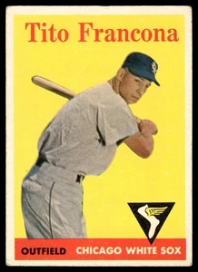 1958 TOPPS TITO FRANCONA #316 - Picture 1 of 2