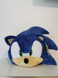 SONIC THE HEDGEHOG BACKPACK / SONIC THE HEDGEHOG RUCKSACK SOFT PLUSH / XMAS /NEW - Picture 1 of 10