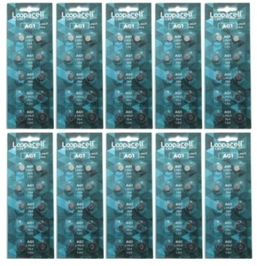 100 AG1 364 LR621 531 SR60 1.5V Alkaline Button Cell Watch Battery Ship From USA - Picture 1 of 4