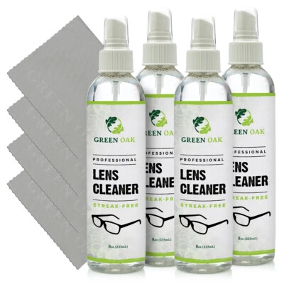 Lens Cleaner - Green Oak Premium Lens Cleaner Spray (8oz 4-Pack) - Image 1 of 4