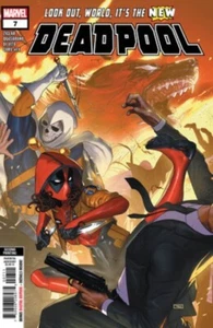 🦯🔴 DEADPOOL #7 TAURIN CLARKE 2ND PRINTING VARIANT 🔑*11/20/24 PRESALE - Picture 1 of 4