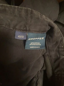 Propper Tactical BDU Pants Hose Ripstop Poly Cotton. Taschen schwarz 42x32 7-9 - Bild 1 von 3