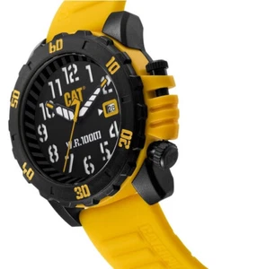Orologio Uomo CAT (Caterpillar) Barricata Nero/Giallo con Cinturino Silicone Giallo - Foto 1 di 3