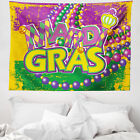 Karneval Mikrofaser Breiter Wandteppich Grunge Beads Letters