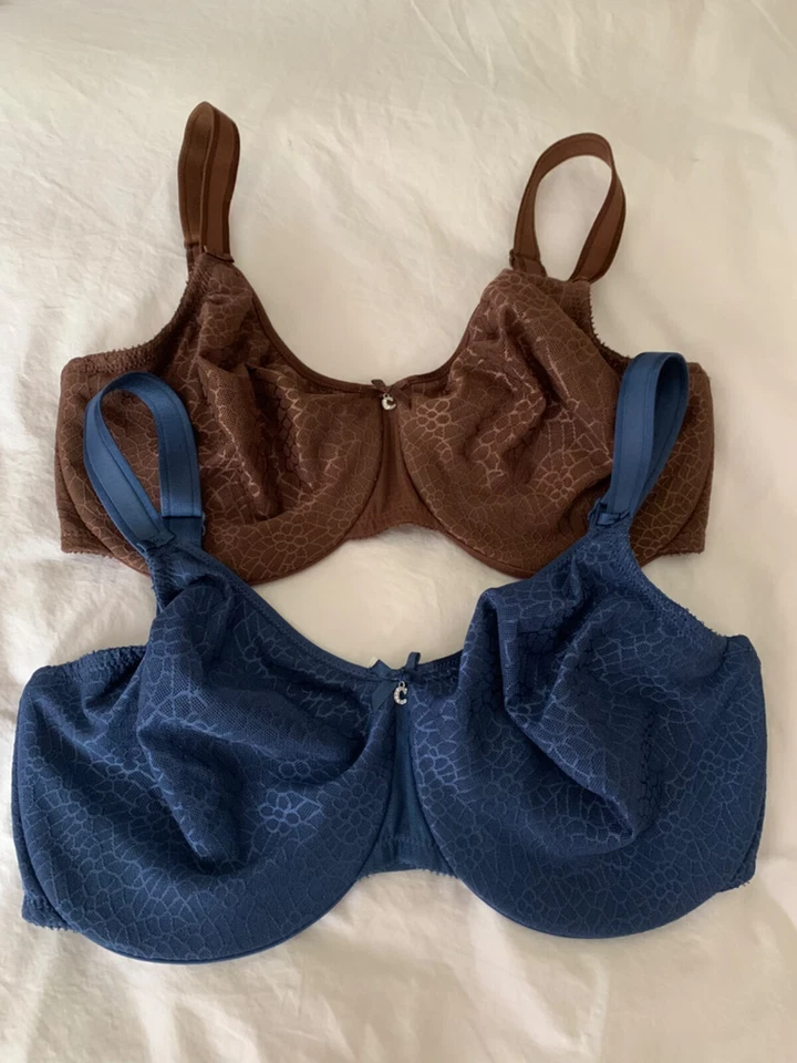 CHANTELLE C MAGNIFIQUE 18910 CHOICE BLUE OR BROWN MINIMIZER BRA US 34DDDD NWOT - Image 1 of 1