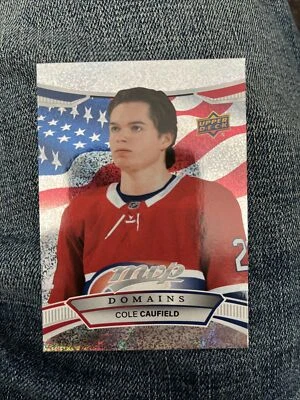 Cole Caufield 2022-23 Upper Deck MVP Domains #NA-5 - Image 1 of 2