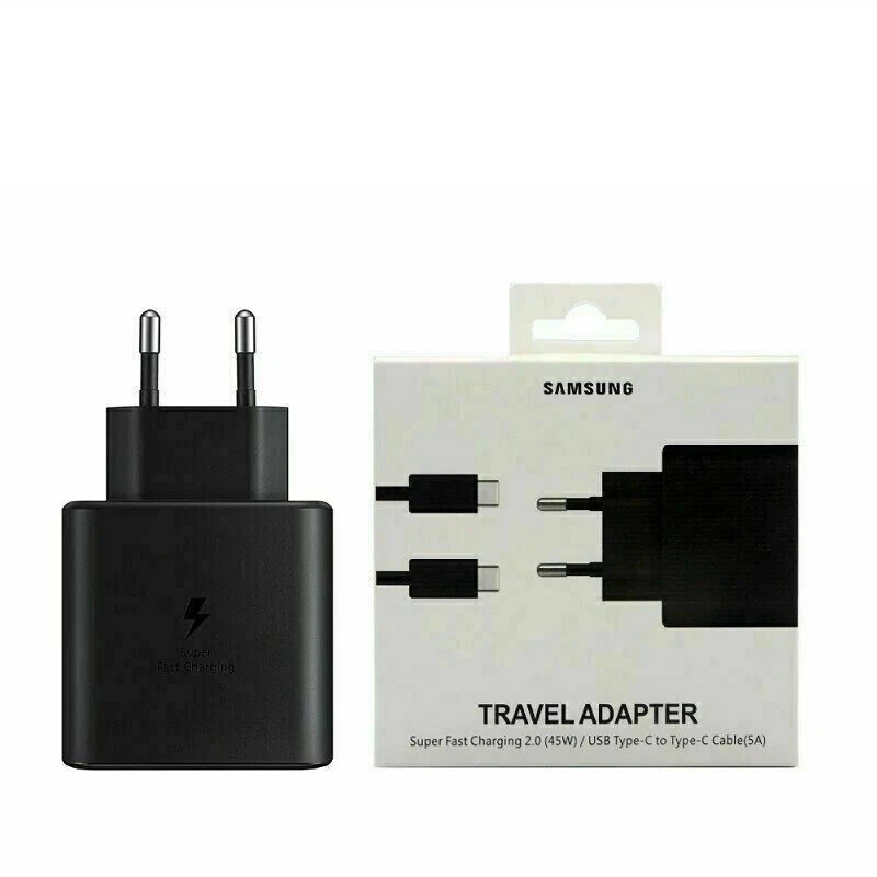 Samsung EP-TA845XBEGWW 45W Caricabatterie Super Fast Charging USB-C - Nero