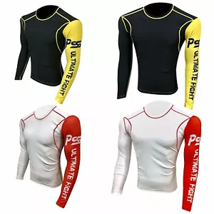 Prime Full Sleeve T- Shirt body armour compression Rashguard Tight Fit 806-807 - Picture 1 of 8