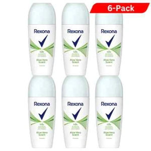 Rexona Deodorant Women Aloe Vera Antiperspirant 48h 50 ml 6-Pack - Picture 1 of 3