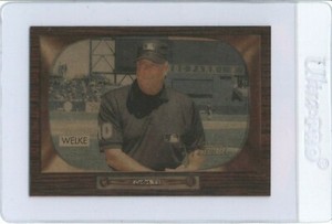 2004 Topps Bowman Heritage TIM WELKE #292 Insert SP /25 Umpire Offical **