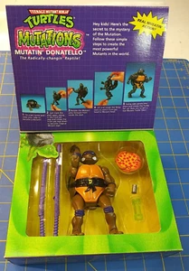 Playmates Teenage Mutant Ninja Turtles Mutationen Mutatin' Donatello im Karton 1992 - Bild 1 von 12