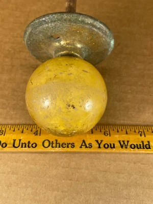 De colección individual Ruth Richmond Lucite Yellow Weiser Co. Necesita reacondicionado Foto 1 de 4