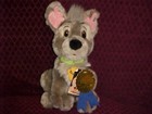 11" Scamp Plush Dog From Lady and The Tramp The Disney Store With Pic Hang Tag