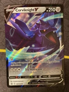 Corviknight V SSWSH200 ULTRA SELTEN HOLO schwarzer Stern Promo Pokémon TCG-Karte - Bild 1 von 1