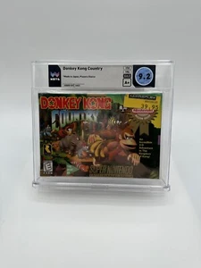 Donkey Kong Country New Super Nintendo SNES Rare Factory Sealed WATA 9.2 A+ - Bild 1 von 2