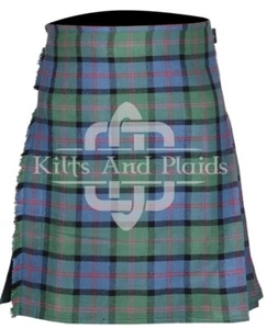 MaCThomas Ancient Tartan 8 Yard Kilt Scottish Traditional Highlander Kilt - Picture 1 of 1