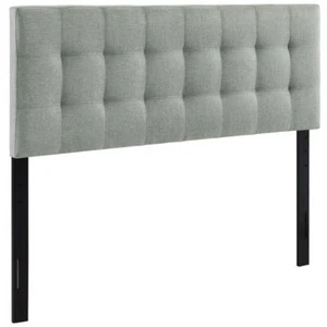 Lily Full Upholstered Fabric Headboard - Picture 1 of 9