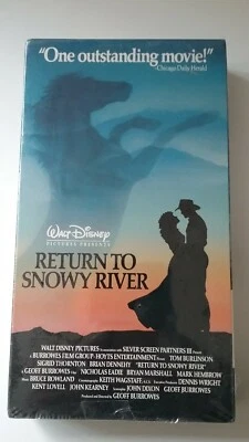Return to Snowy River (1988) Walt Disney VHS Movie NEW Foto 1 de 2