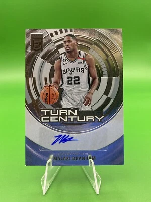 Malaki Branham Auto 2023-24 Panini Elite Turn of the Century Signatures #TCS-MAL - Image 1 of 2