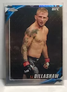 UFC Topps Chrome 2019 - Tj Dillashaw - Silver Holo - #UFCK-TD - Imagen 1 de 2