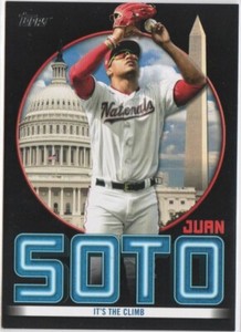 2021 TOPPS JUAN SOTO HIGHLIGHTS BLACK ANNIVERSARY JUAN SOTO RARE /299