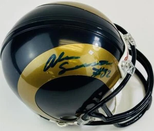 ALEC OGLETREE SIGNED ST. LOUIS RAMS MINI HELMET GEORGIA BULLDOGS AUTOGRAPH J2 - Picture 1 of 1