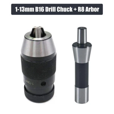 Schnellspannbohrfutter Spannbereich 1-13mm Kegel B16 Präzisions Bohrfutter - Bild 1 von 4