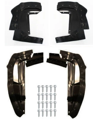 ¡Nuevo! Juego de guardabarros para guardabarros Ford Mustang 1967-1968 con pernos Foto 1 de 4