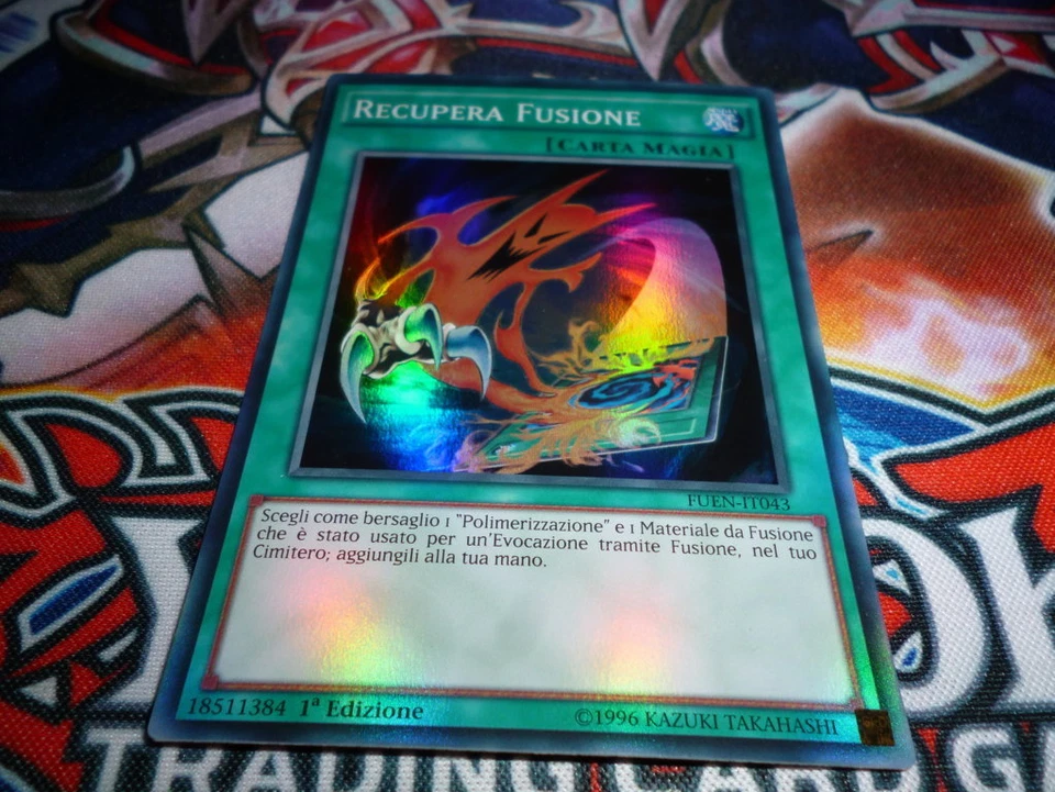 YU GI OH RECUPERA FUSIONE FUEN IT 043 SUPER RARA ITA - Immagine 1 di 1