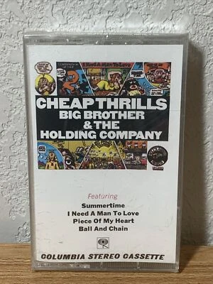 Big Brother & The Holding Company: Cheap Thrills  Cassette PCT09700 - NEW SEALED - Image 1 of 3