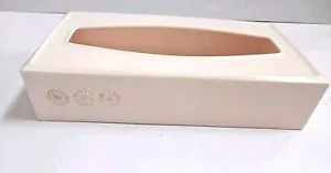 Vtg Rubbermaid Atomic MCM Starburst Pink Plastic 2pc Tissue Box Cover #2939 - Picture 1 of 6