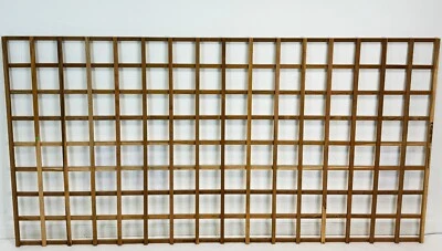 Enrejado de teca, 48" x 96", totalmente montado, listo para usar - Pantalla de privacidad - Foto 1 de 4