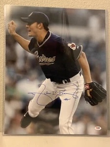 Jake Peavy Signed San Diego Padres 16x20 Photo PSA/DNA - Picture 1 of 4