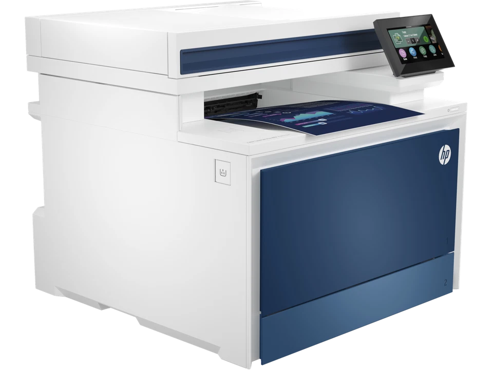 HP Color LaserJet Pro MFP 4301fdw All-In-One Printer - White/Blue (4RA82F#BGJ) - Image 1 of 1