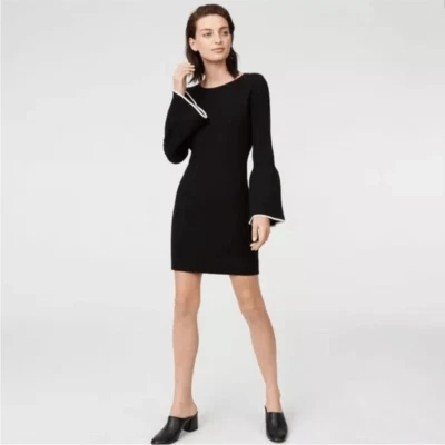 Club Monaco Wioletta Wool Knit Sweater Dress | Size S - Image 1 of 4