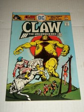 DC CLAW THE UNCONQUERED #4 (1975) Bondage Cover, 1st Ghilkyn Appearance