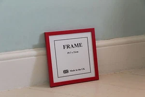 Red Square Picture Photo Frame 10x10"  - Picture 1 of 1