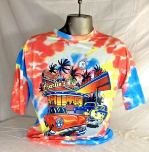 men's Charlie Shen drive - in tie-dye t shirt. size medium -NWOT - Picture 1 of 3