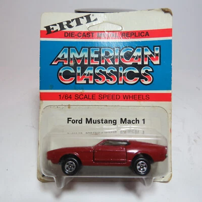 Ford Mustang Mach I Ertl 1/64 FD-1616-PJ - Imagem 1 de 4
