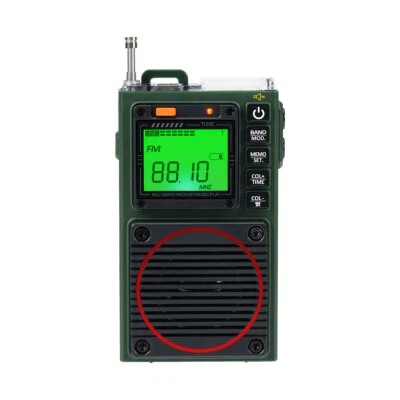 RETEKESS TR111 Ham Radio DSP Digital Display Full Range SOS Alarm Sleep Timer - Image 1 of 4