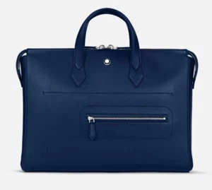 NEW MONTBLANC MEISTERSTÜCK SELECTION SOFT THIN DOCUMENT CASE 130054 R $1,565 - Picture 1 of 7