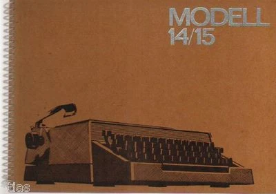 VEB Schreibmaschinenwerk Dresden Schreibmaschine 14 15 Ersatzteilkatalog 1963 - Bild 1 von 2