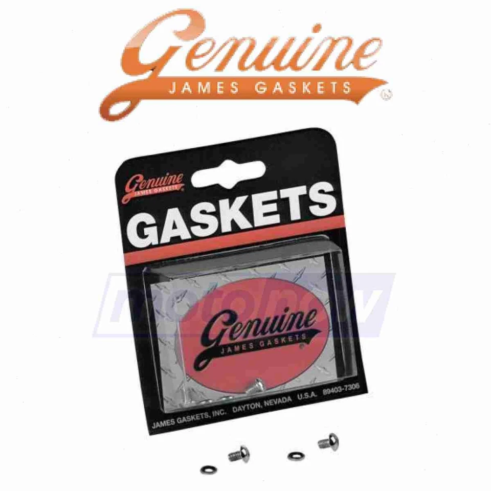 James Gasket Fork Drain Screw Kit for 1973-1978 Harley Davidson FX Super rj - Изображение 1 из 4
