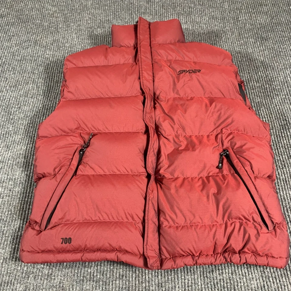 Spyder Vest Mens Medium Red 700 Insulated Puffer Xscap Ski Racing Slalom Winter - Image 1 of 4
