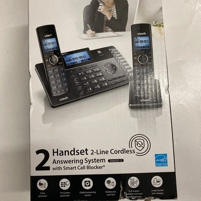 VTech DS6251-2 DECT 6.0 2-Handset Cordless Phone System - Изображение 1 из 4