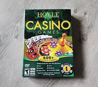 Hoyle Casino 600+ Classic Games Encore Compilation Win XP PC DVD ROM Game - Image 1 of 4